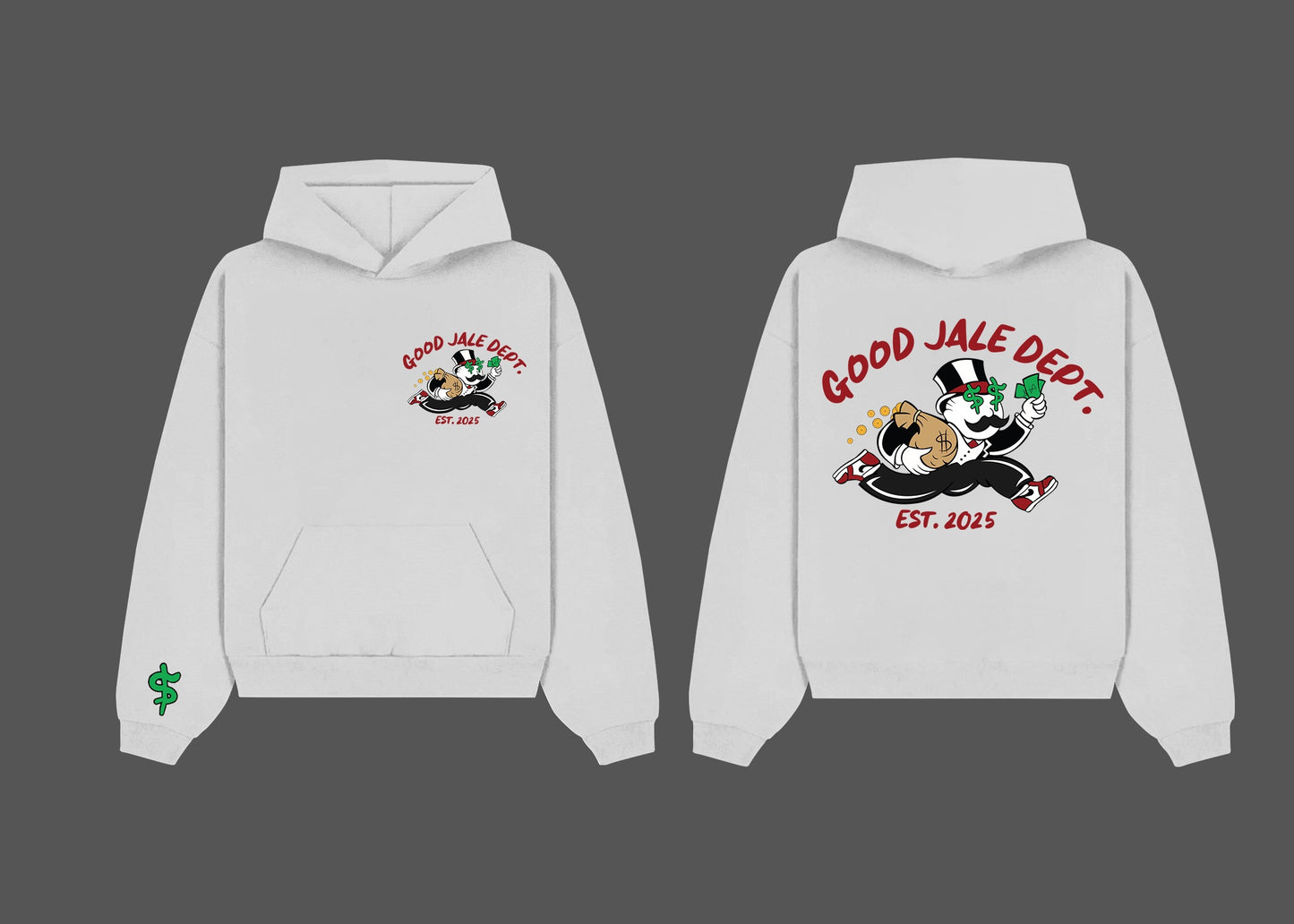 GOOD JALE GREY HOODIE